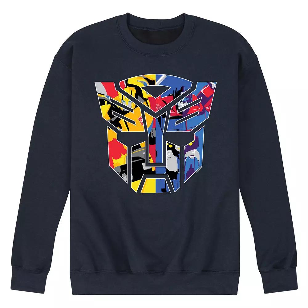 Men's Transformers Logo Fleece Sweatshirt,  Product Image