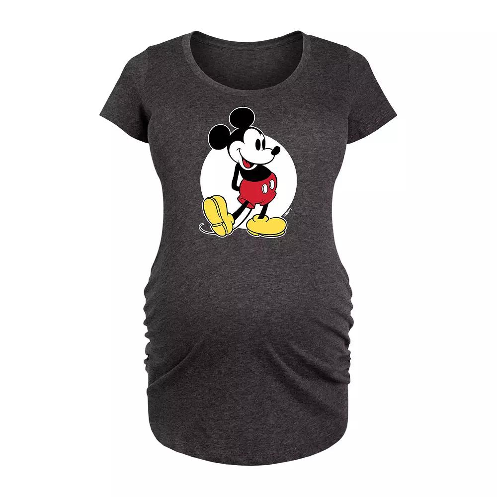 Disney's Mickey Mouse Maternity Classic Graphic Tee, Women's,  Product Image