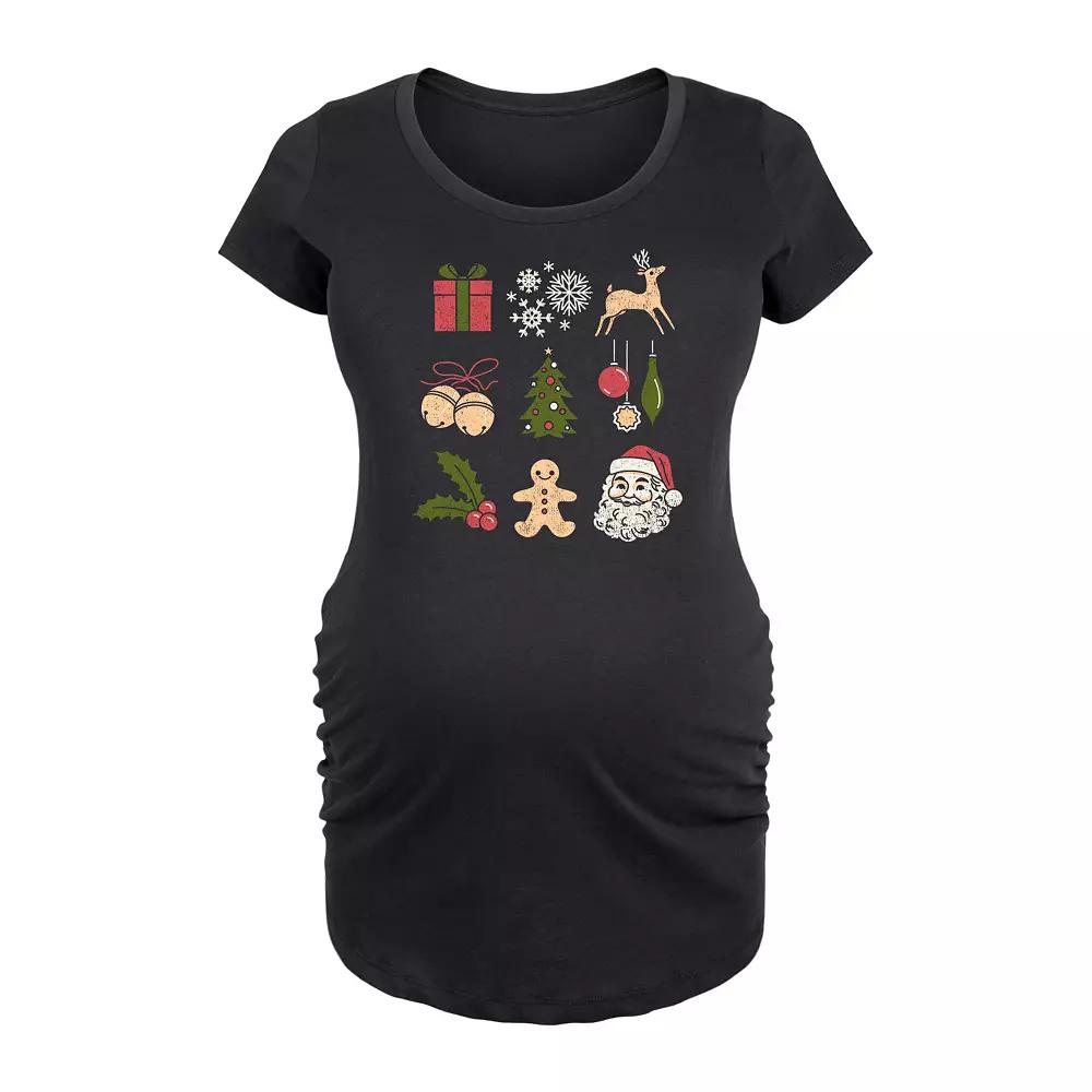 Disney's Mickey Mouse & Friends Maternity Happy Halloween Group Graphic Tee, Women's,  Product Image