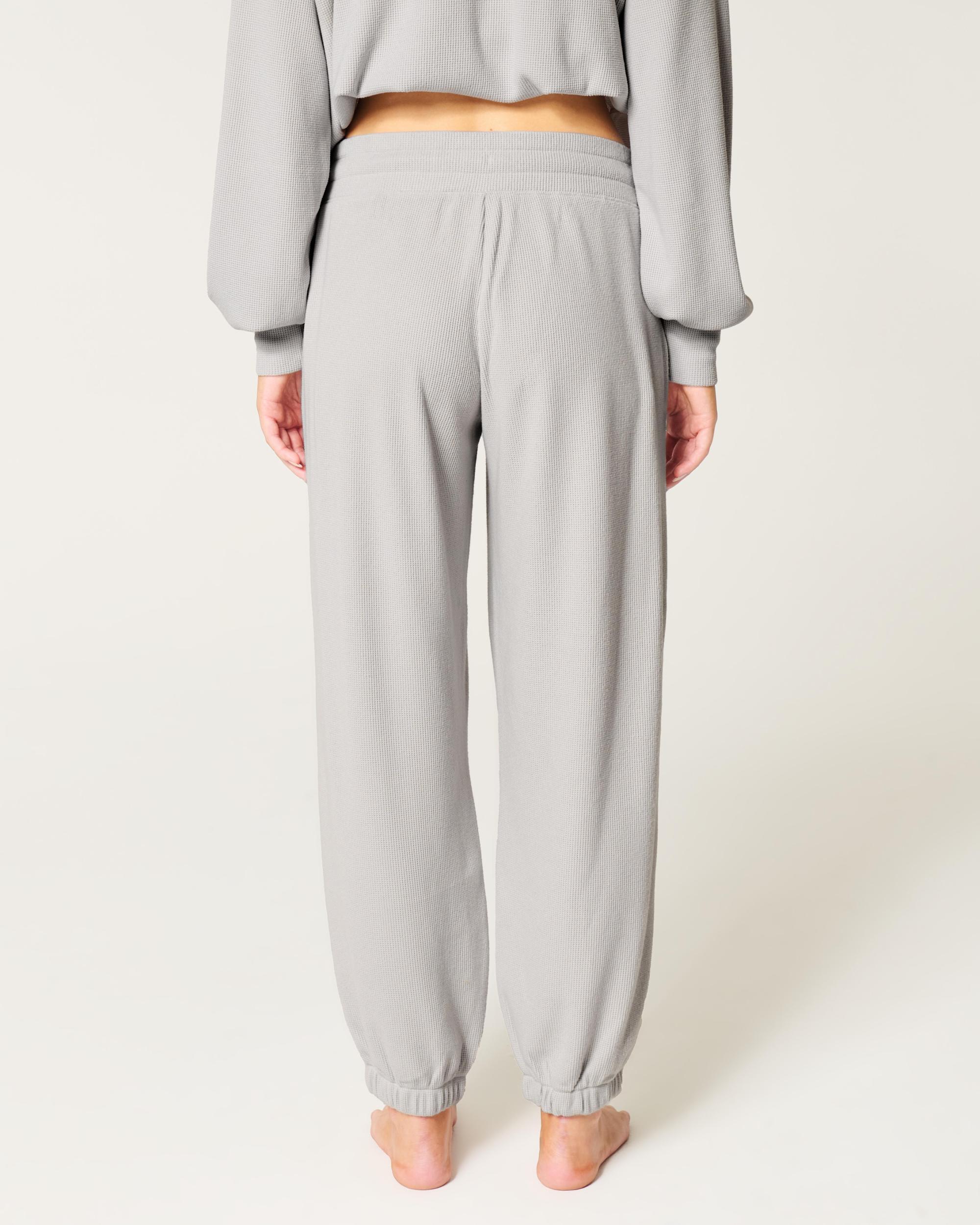 Gilly Hicks Relaxed Waffle Joggers Product Image