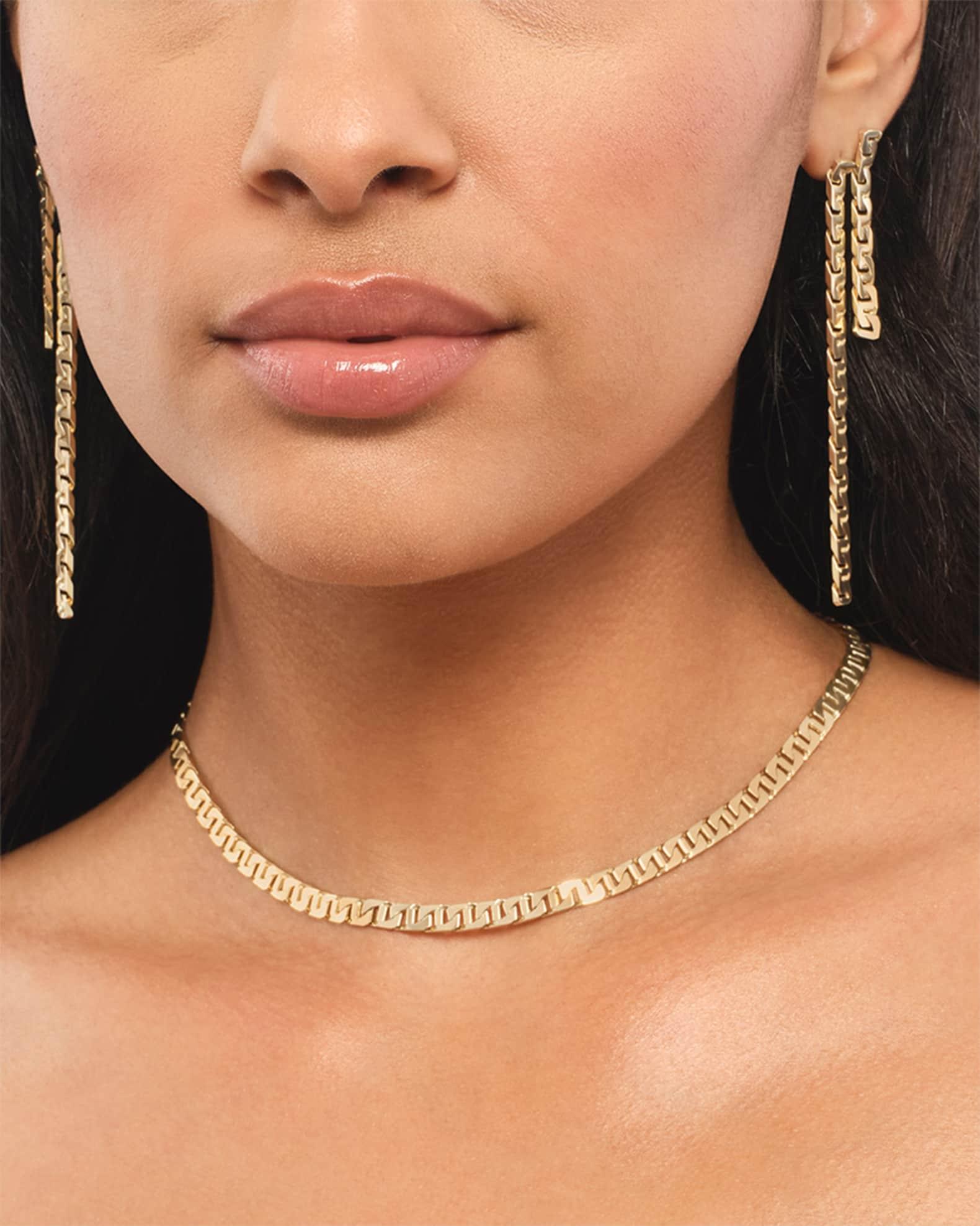 Mykonos Long Linear Earrings  Product Image