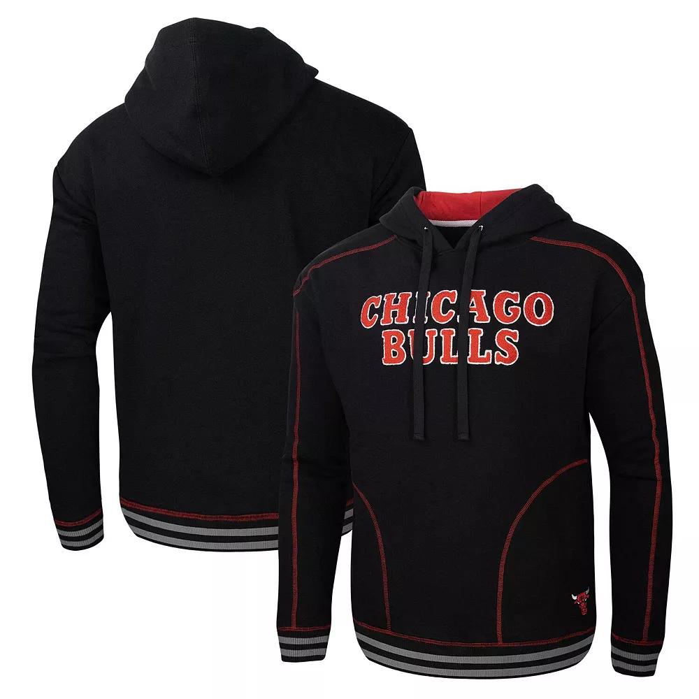 Men's Stadium Essentials Black Chicago Bulls Baseline Pullover Hoodie, Adult Unisex,  Product Image