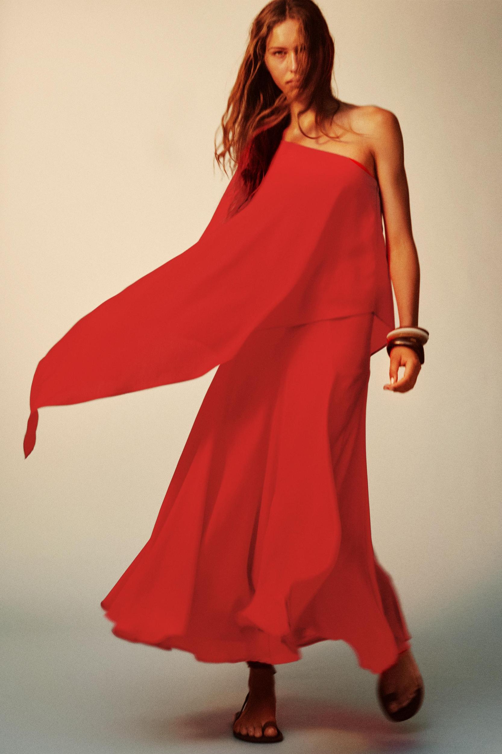 FLARED LONG SKIRT Product Image