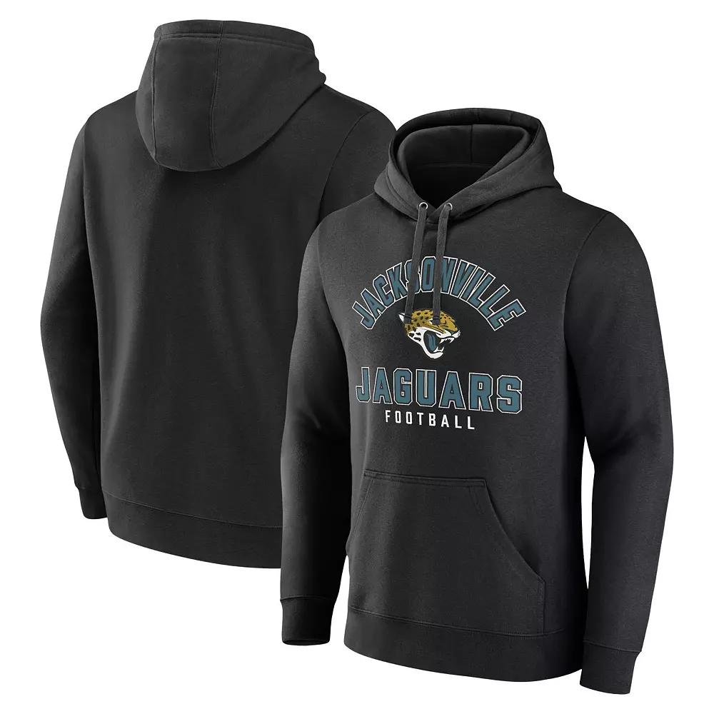 Men's Fanatics Branded Midnight Green Philadelphia Eagles Between the Pylons Pullover Hoodie,  Product Image