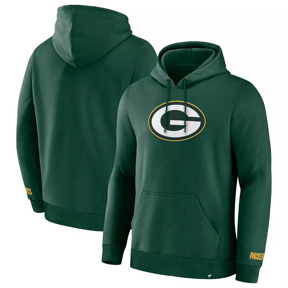 Men's Fanatics Green New York Jets Legacy Fleece Pullover Hoodie,  Product Image