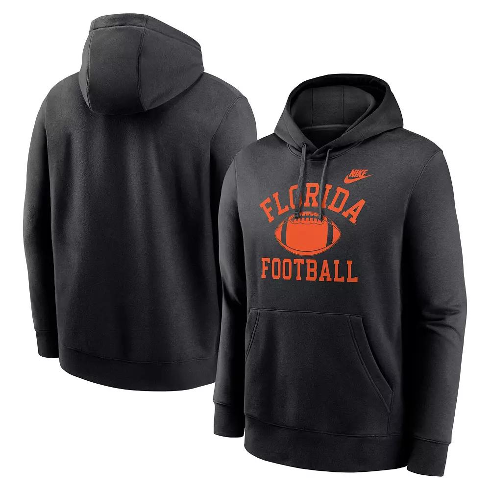 Men's Nike Black Florida Gators Legacy Football Icon Club Fleece Pullover Hoodie,  Product Image