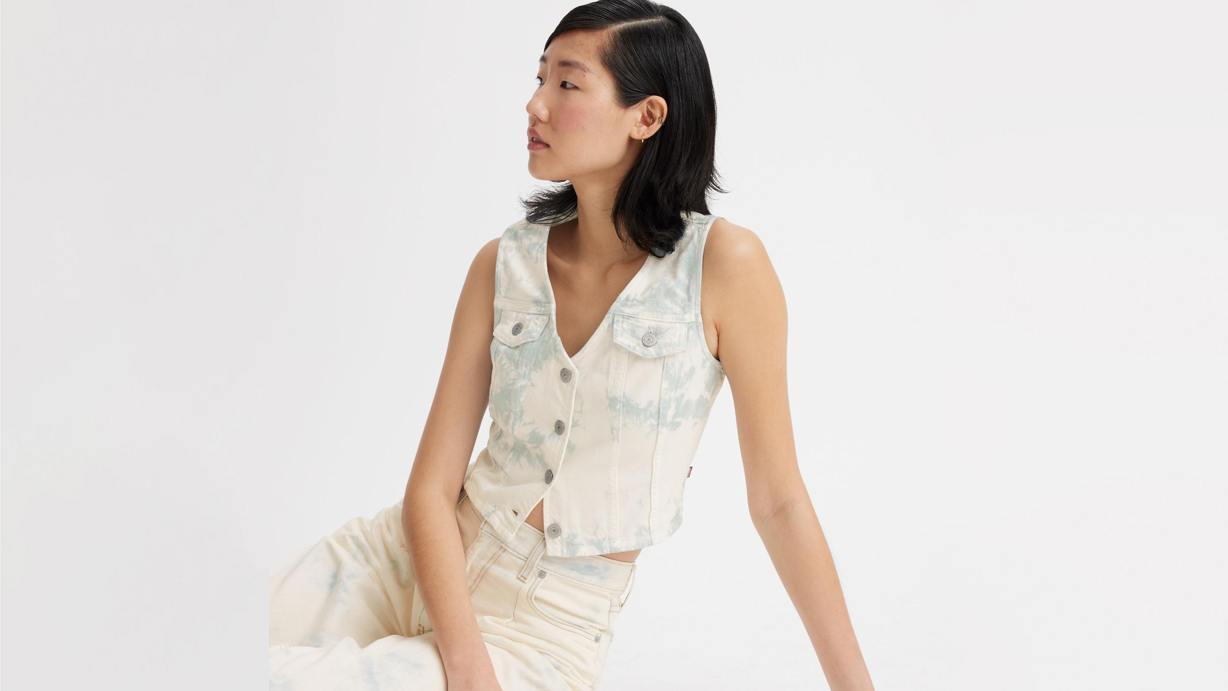 Bella Denim Corset Top Product Image