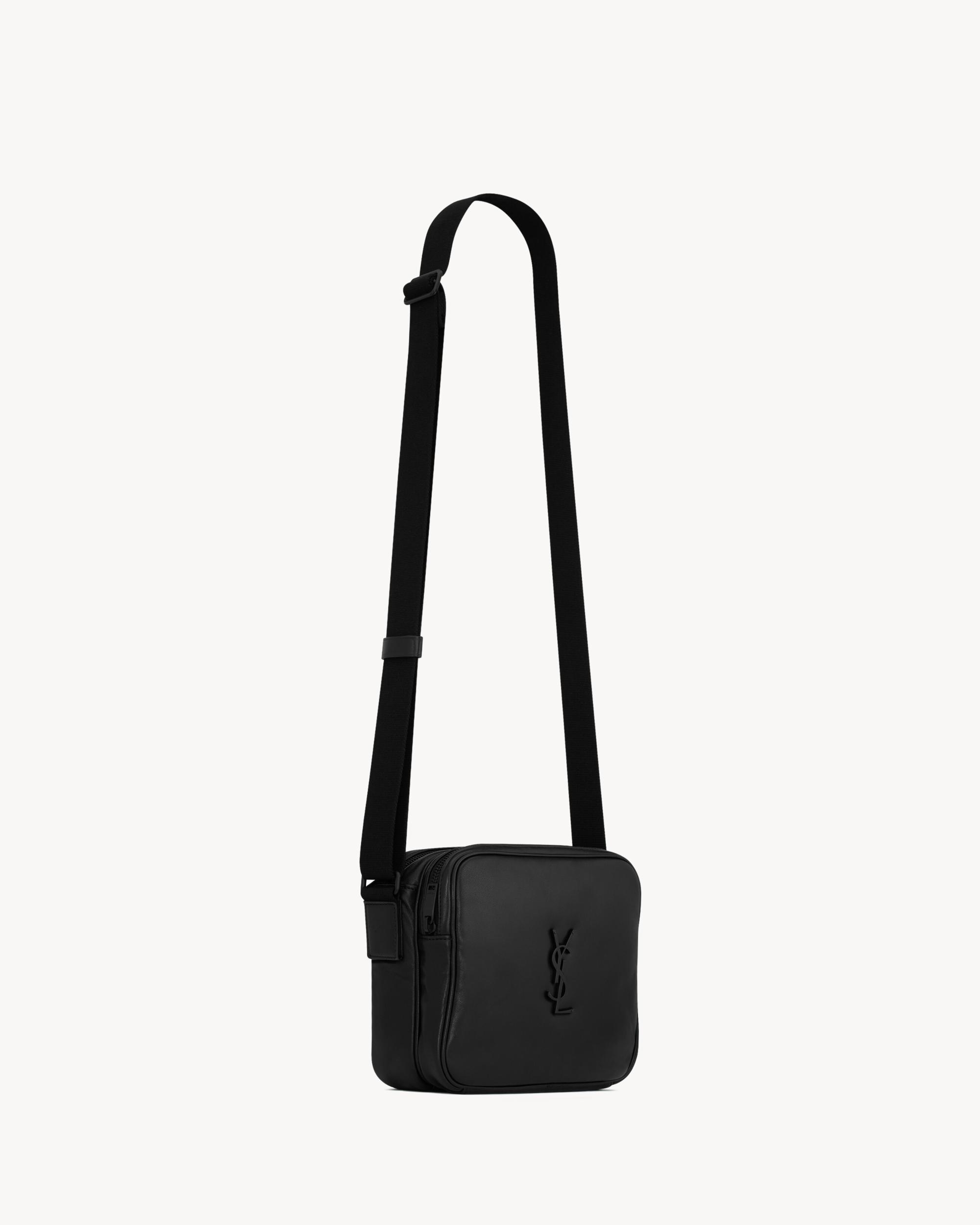 NIKI camera bag in smooth leather Product Image