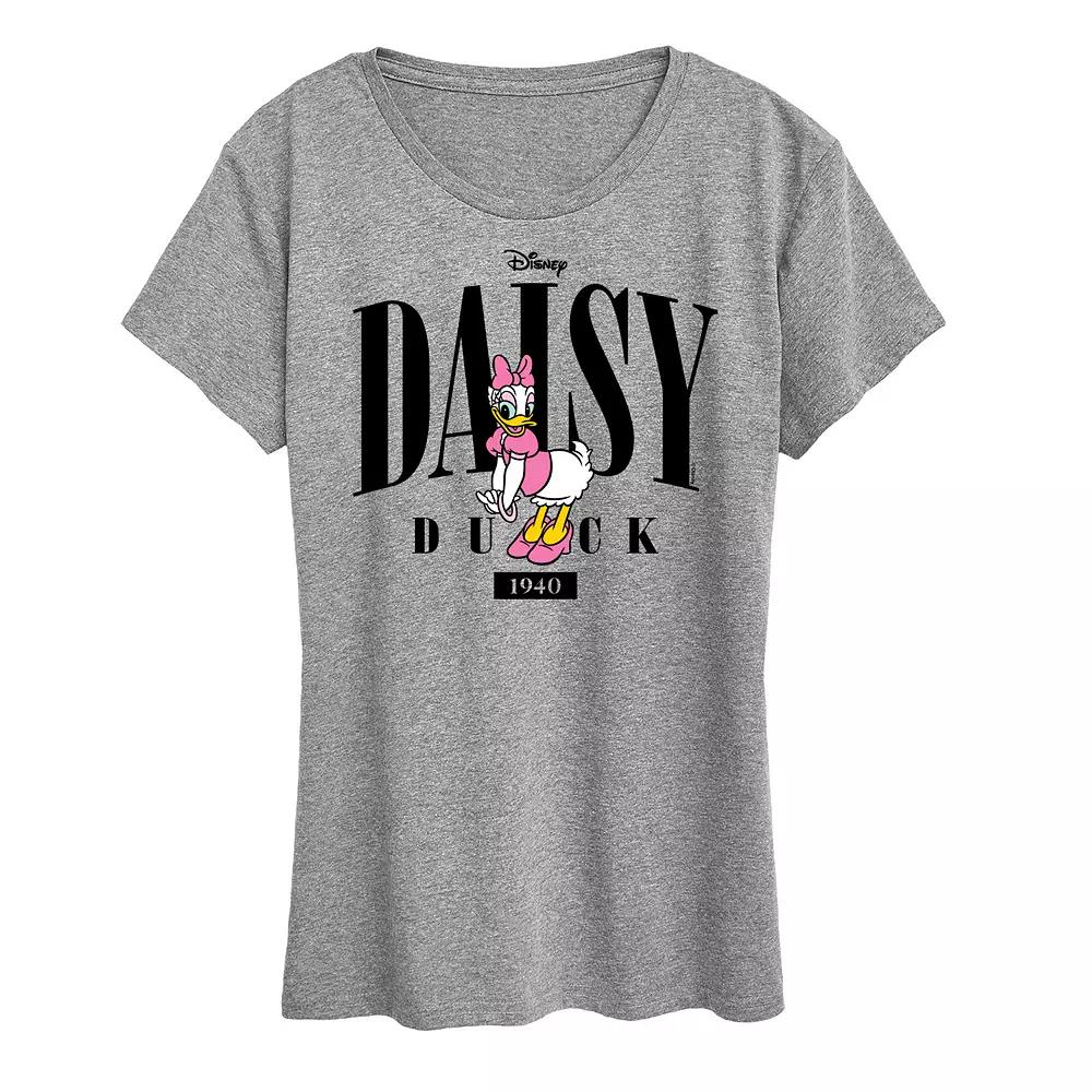Disney's Daisy Duck Women's Collegiate Graphic Tee,  Product Image