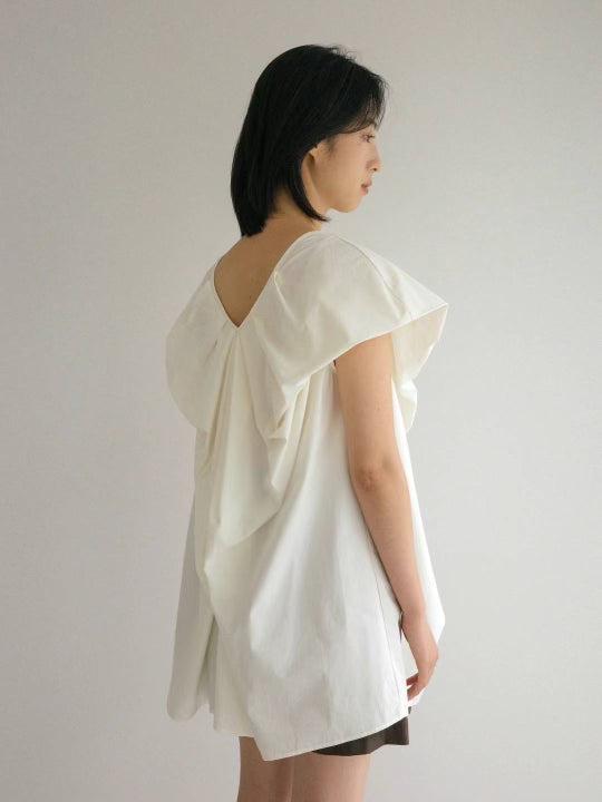 Butterfly Puff Sleeve Dress In Ivory Product Image