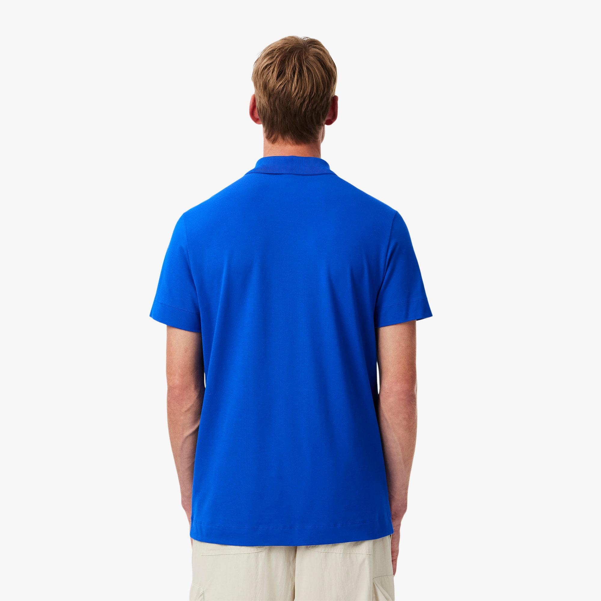 Men's Regular Fit Lacoste Movement Printed Polo Product Image