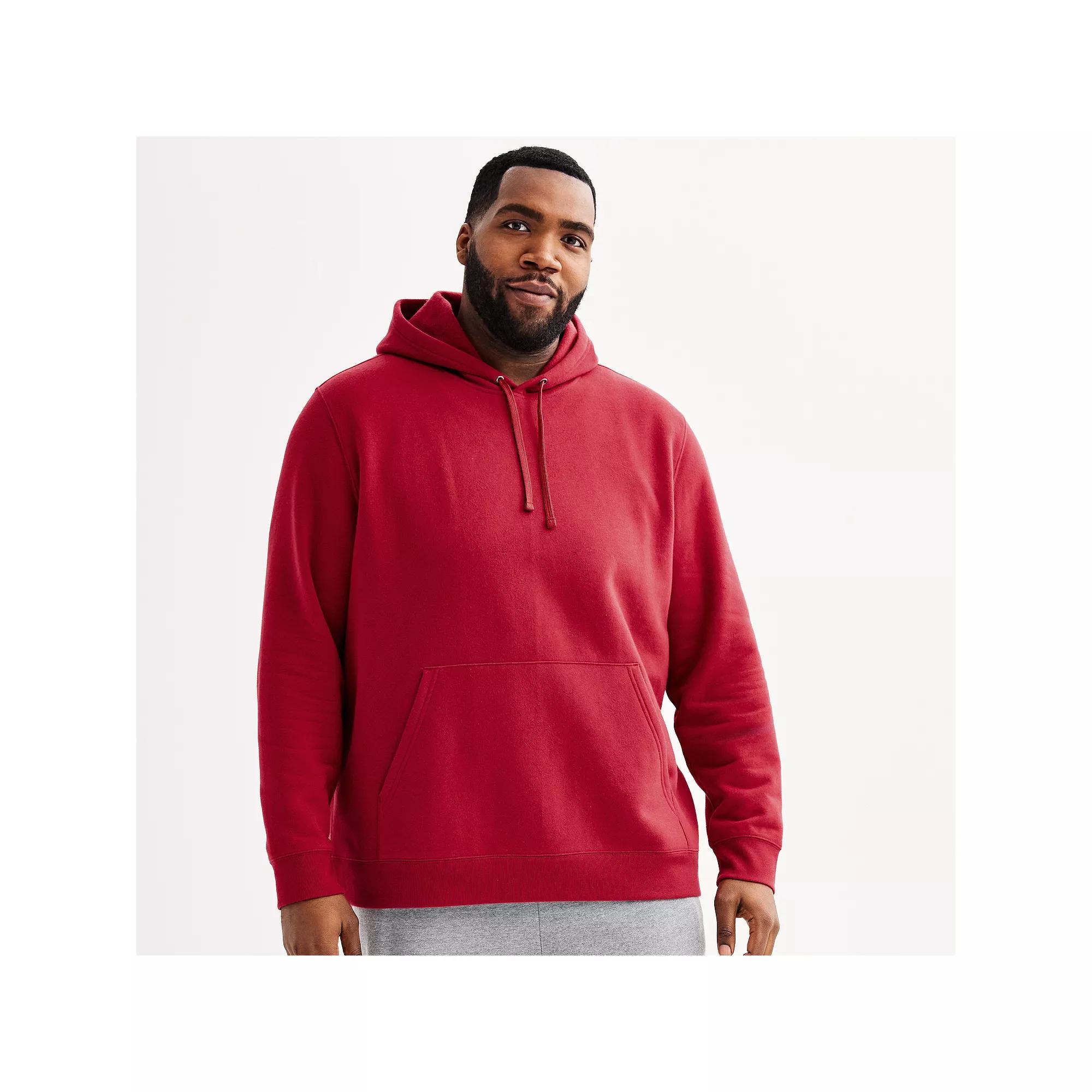 Big & Tall Tek Gear® Ultra Soft Pullover Hoodie, Men's,  Product Image