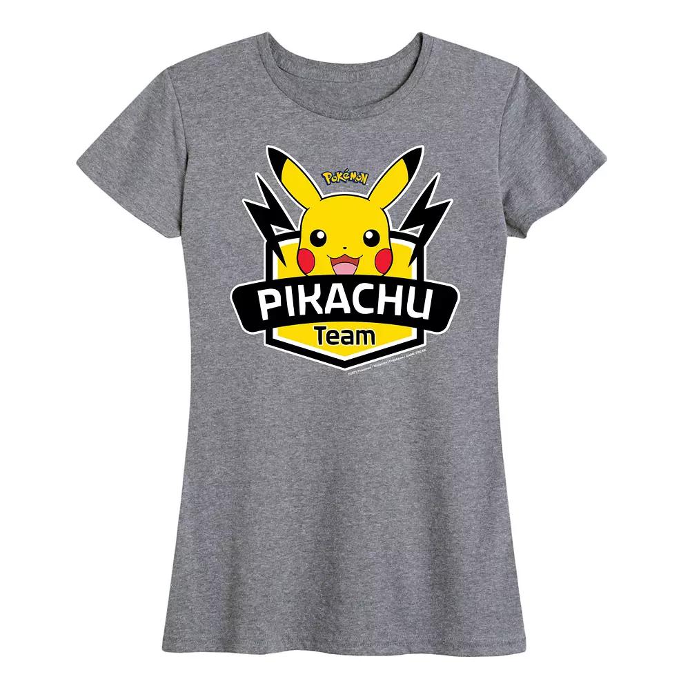 Women's Pokemon Team Pikachu Graphic Tee,  Product Image