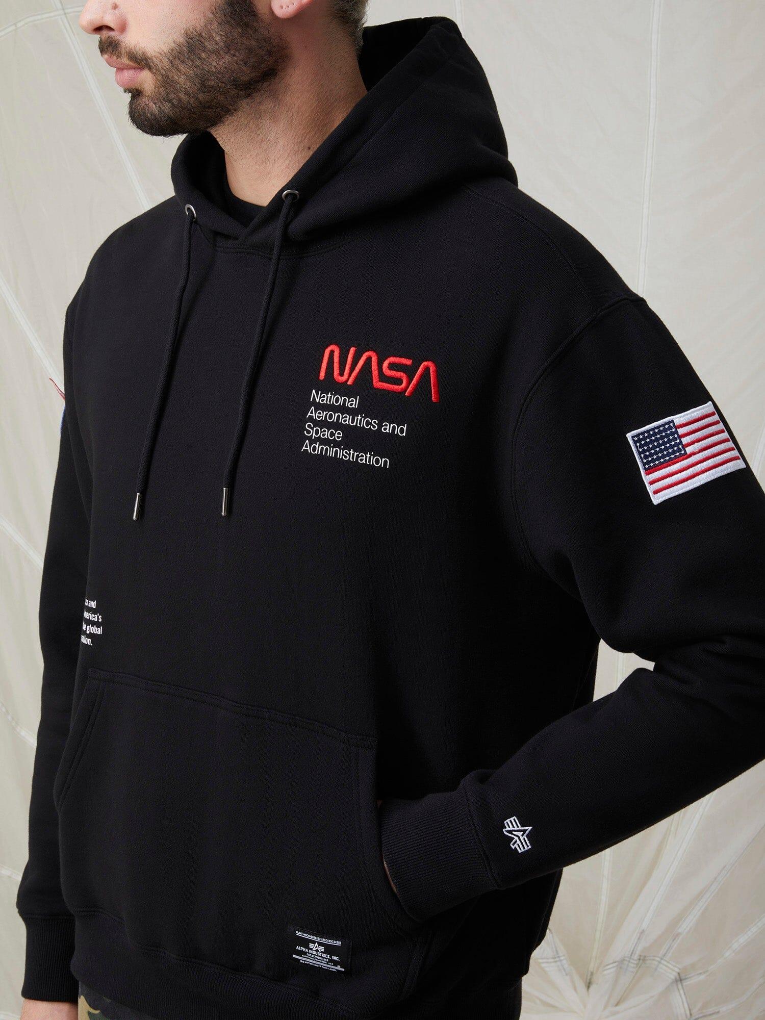 NASA WORM LOGO HOODIE Unisex Product Image