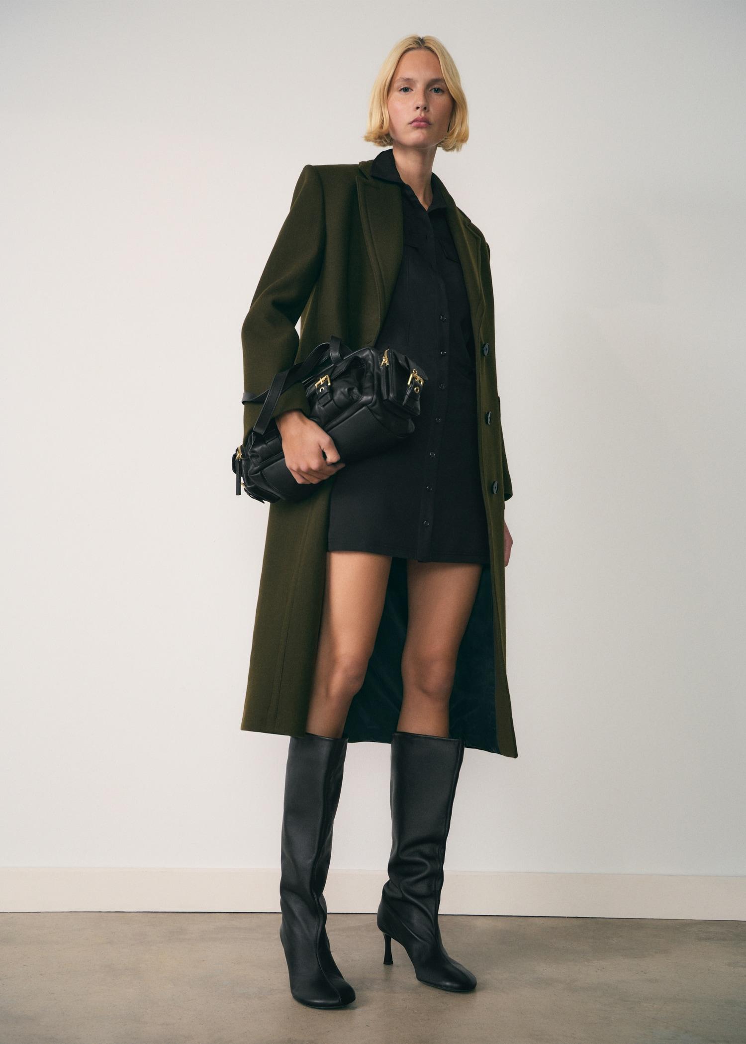 Short shirt dress - Women | MANGO USA Product Image