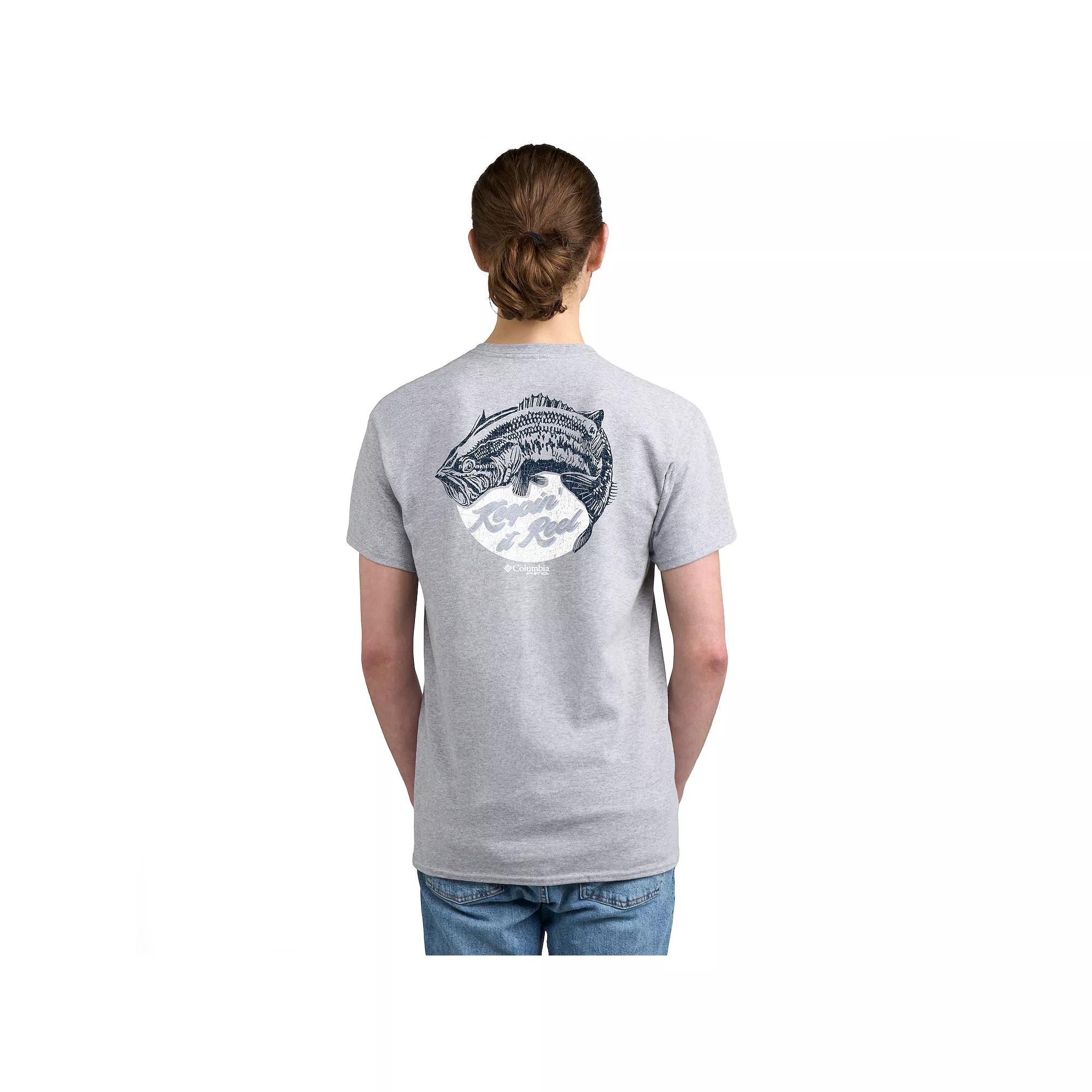 Men's Columbia PFG Reel Graphic Tee,  Product Image