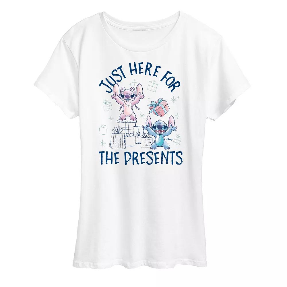 Disney's Lilo and Stitch Women's For The Presents Graphic Tee,  Product Image