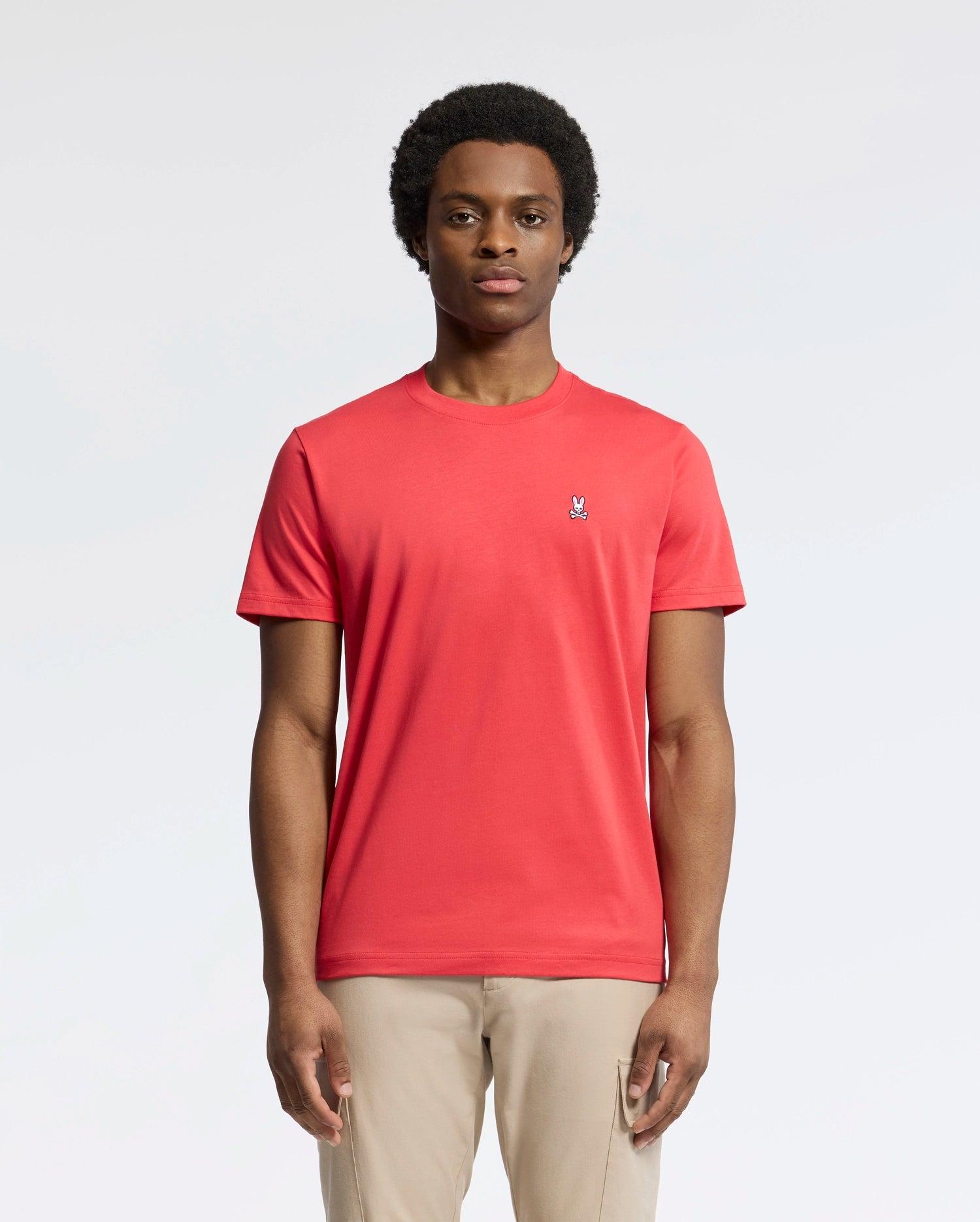 MENS CLASSIC CREW NECK TEE - B6U014F200 Male Product Image