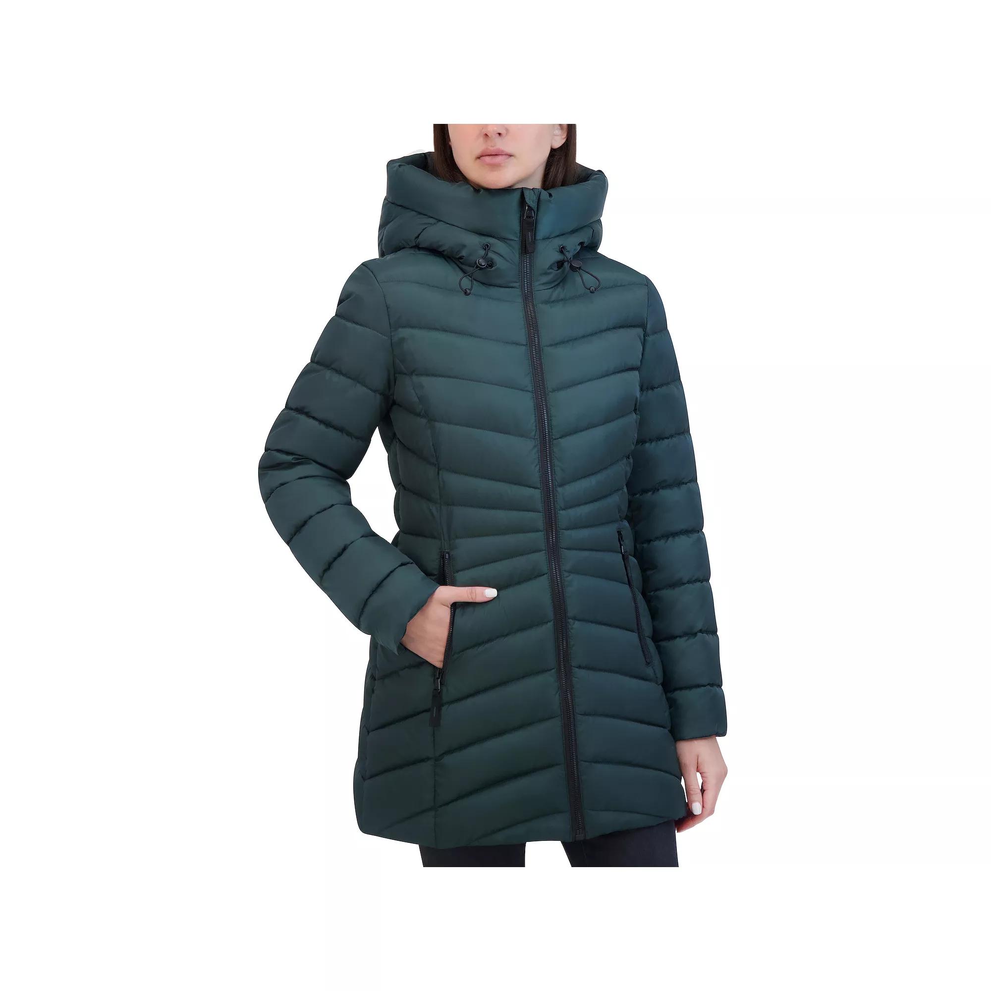 Women's Halitech Midweight Faux-Fur Trim Midweight Puffer Jacket,  Product Image