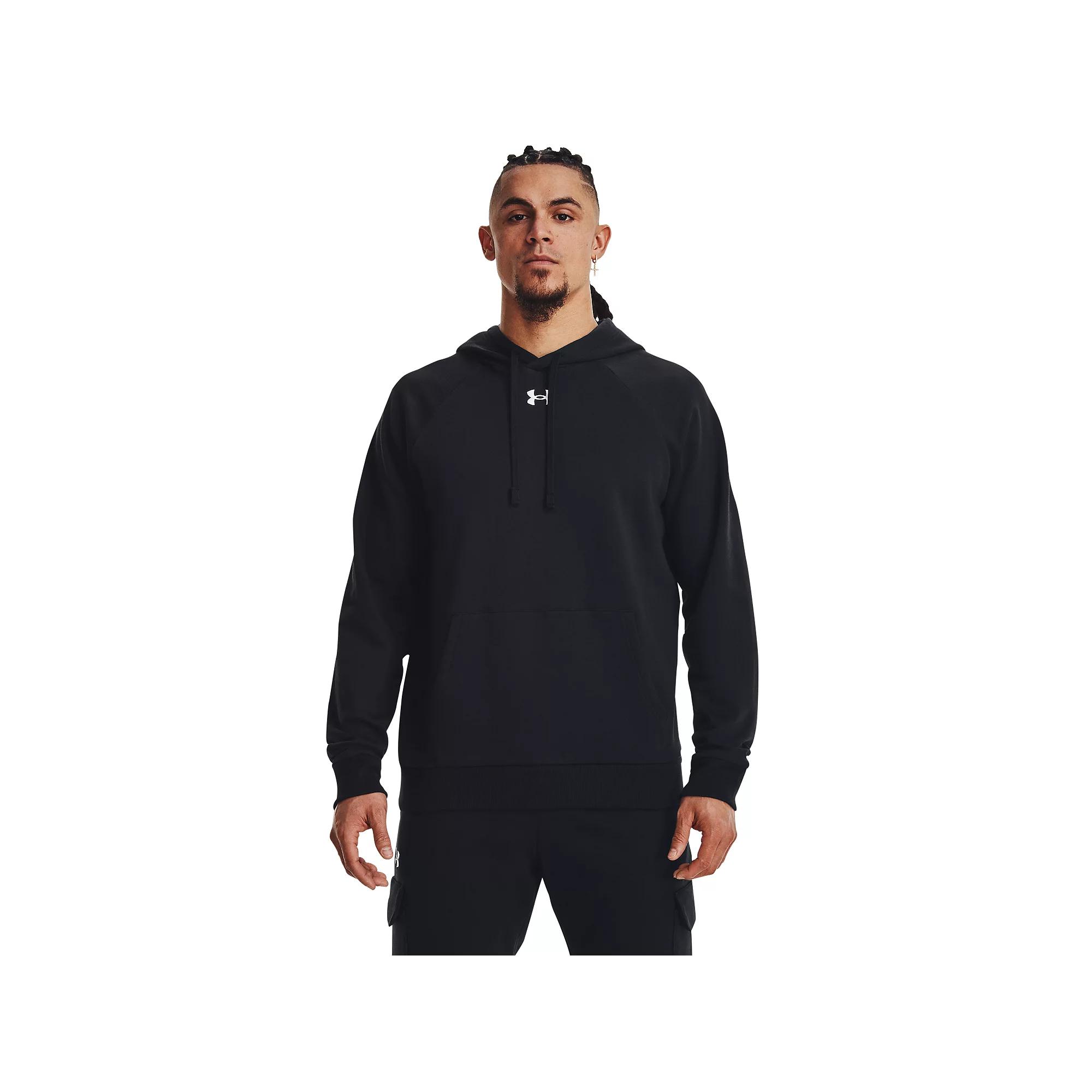 Men's Under Armour Solid Rival Fleece Hoodie,  Product Image