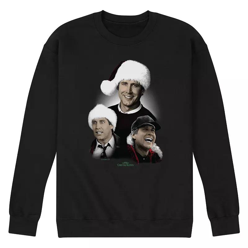 Men's National Lampoon's Christmas Vacation Holiday Card Fleece Sweatshirt,  Product Image