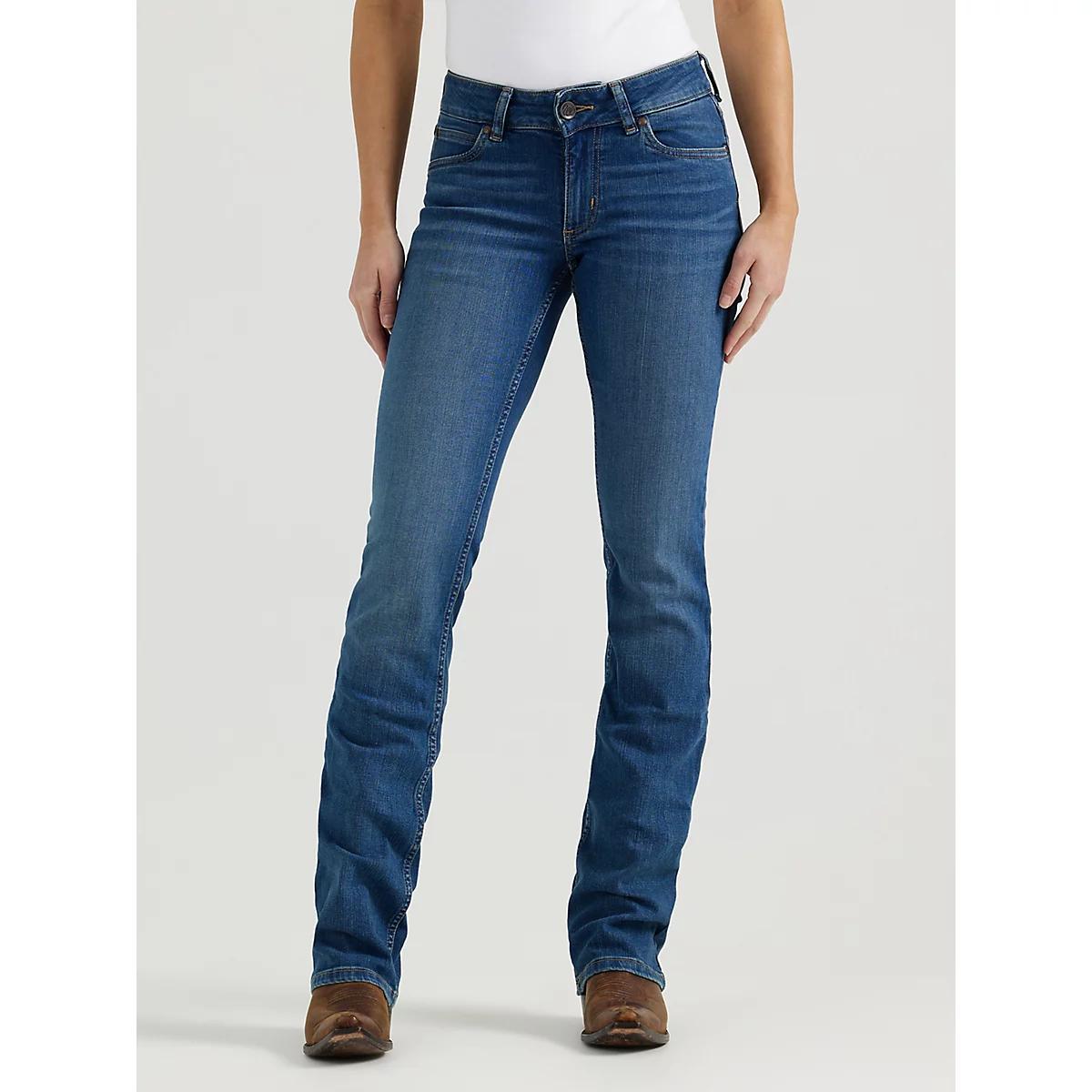 Women's Wrangler Retro® Mae Mid Rise Bootcut Jean in Nadia Product Image