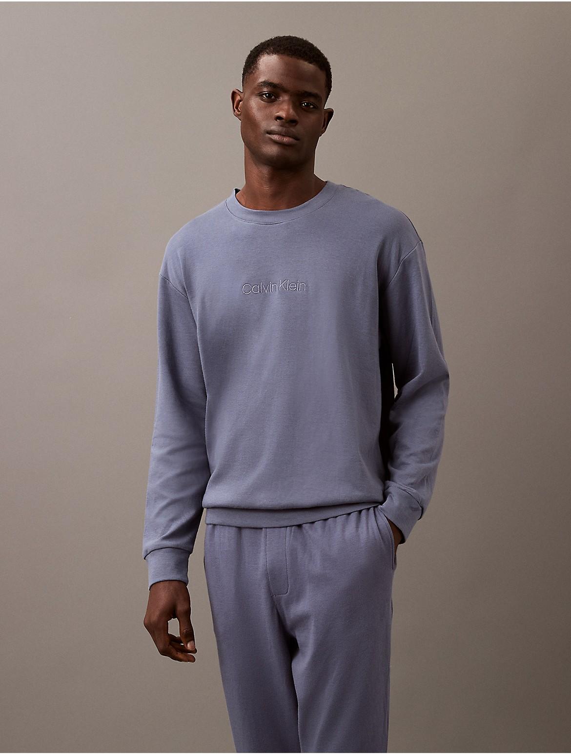 Calvin Klein Mens Terry Lounge Sweatshirt Product Image