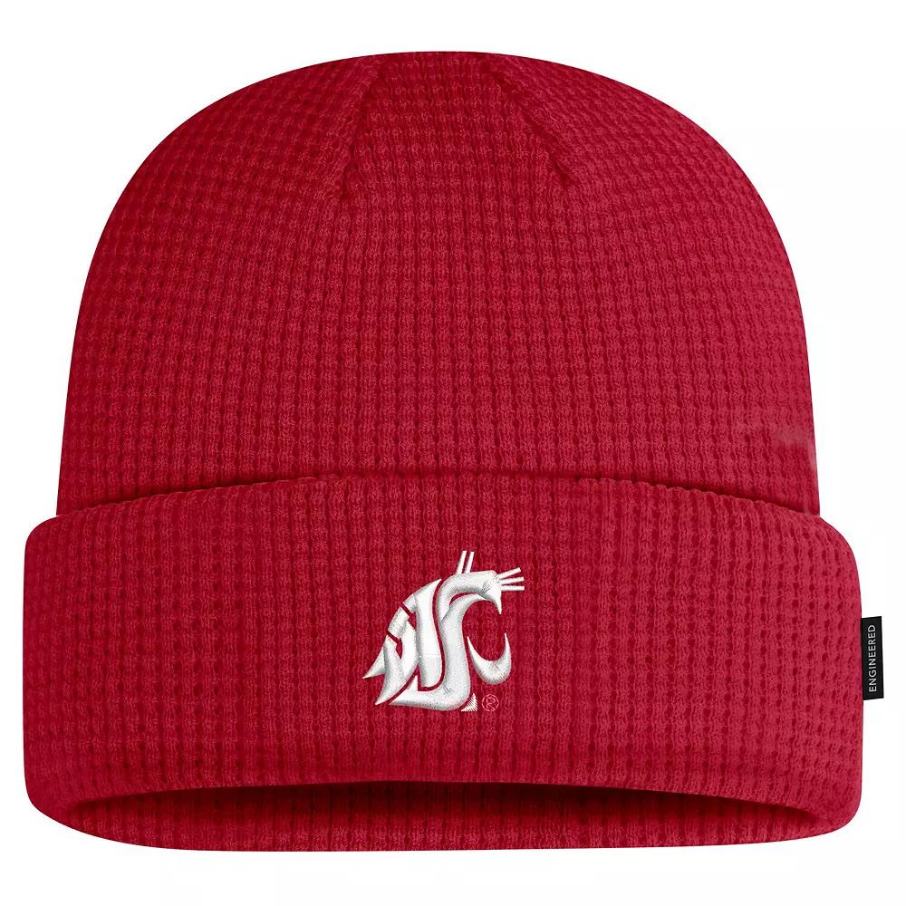 Men's Nike Crimson Washington State Cougars 2024 Sideline Terra Cuffed Knit Hat, Wsc Red Product Image