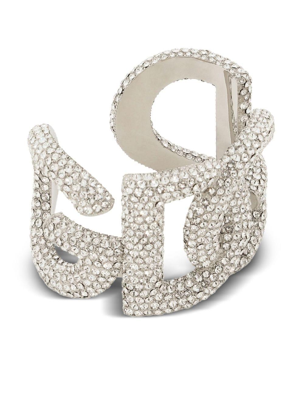 DG crystal-embellished bracelet  Product Image
