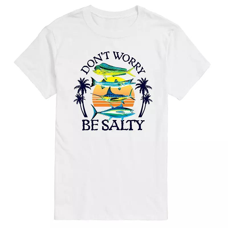 Men's Don't Worry Be Salty Graphic Tee,  Product Image