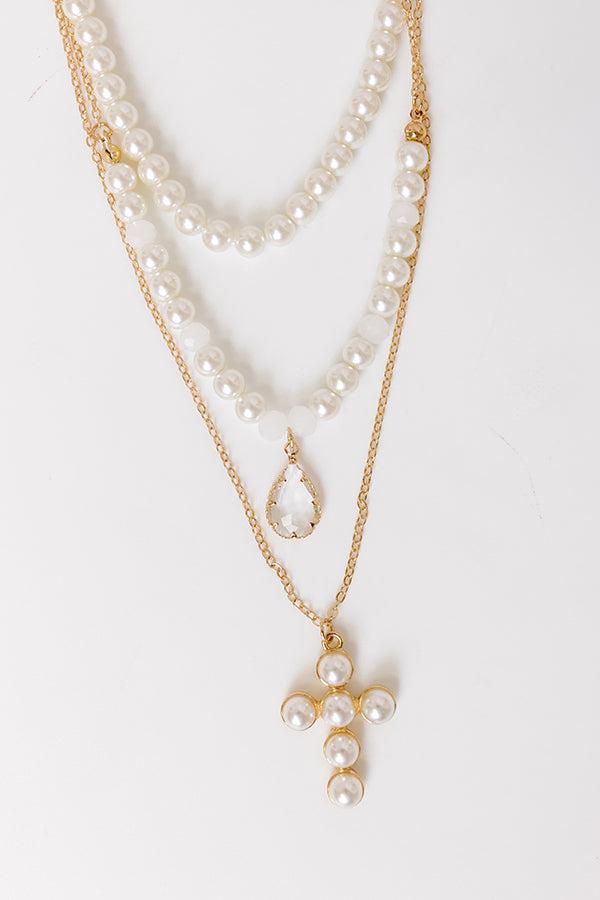 Have Faith Layered Necklace Product Image