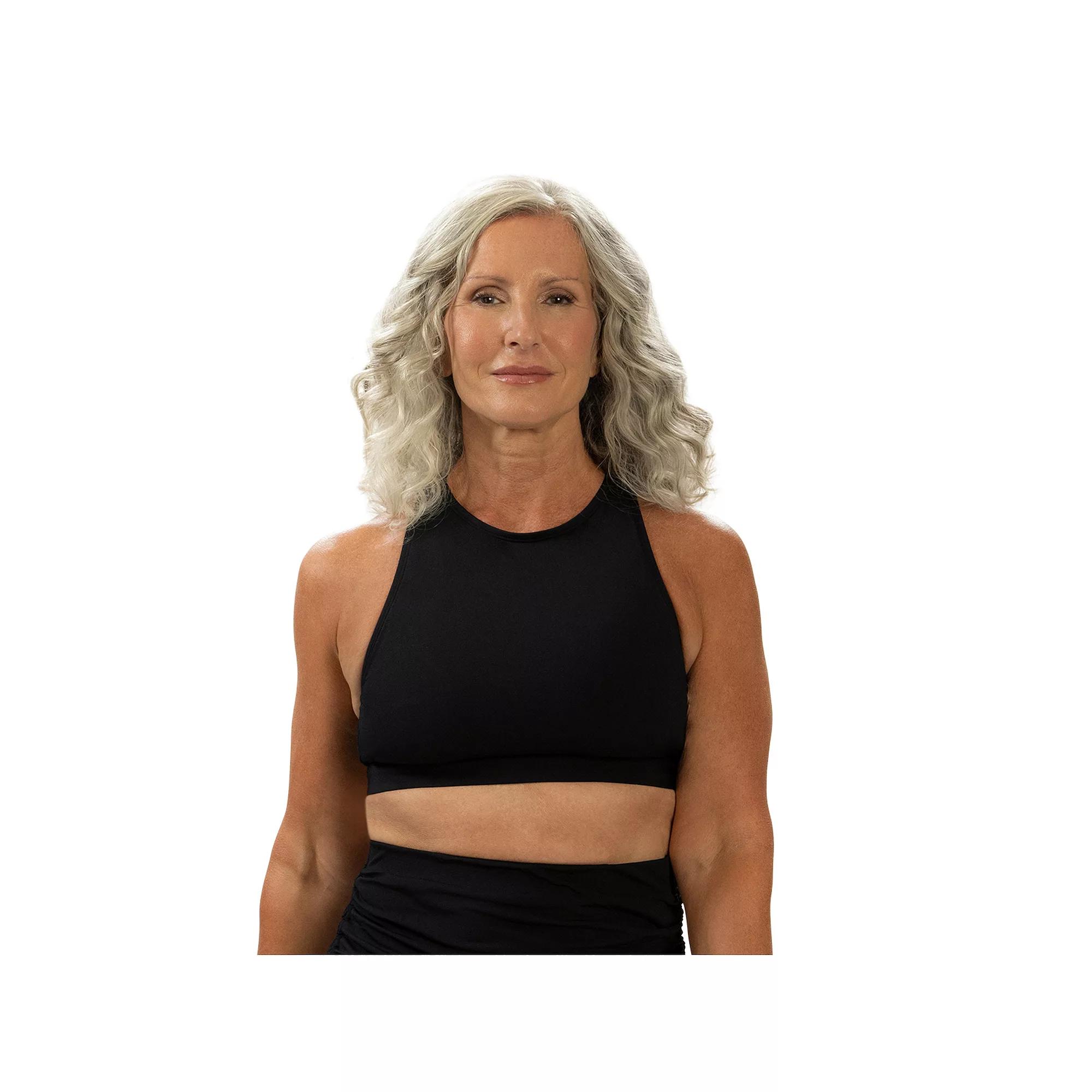 Women's Dolfin Aquashape High Neck Longline Bikini Swim Top,  Product Image