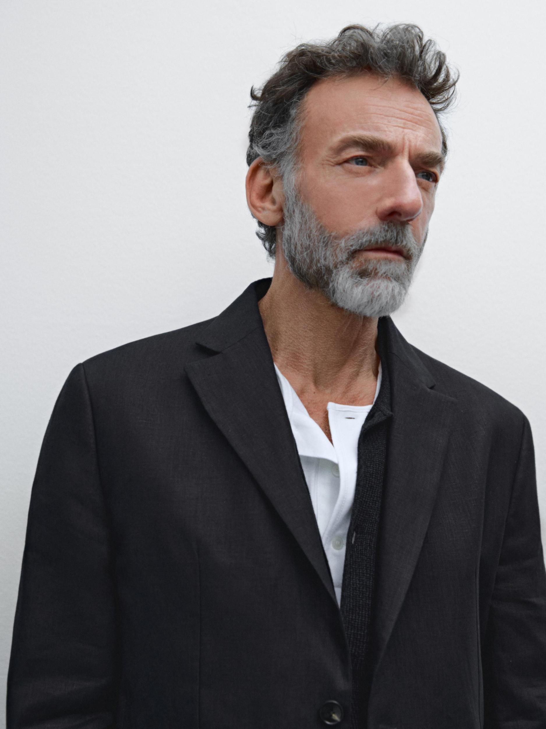 100% linen suit blazer Product Image