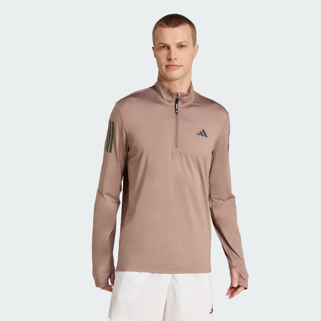 adidas Mens Own The Run Half-Zip Running Top Product Image