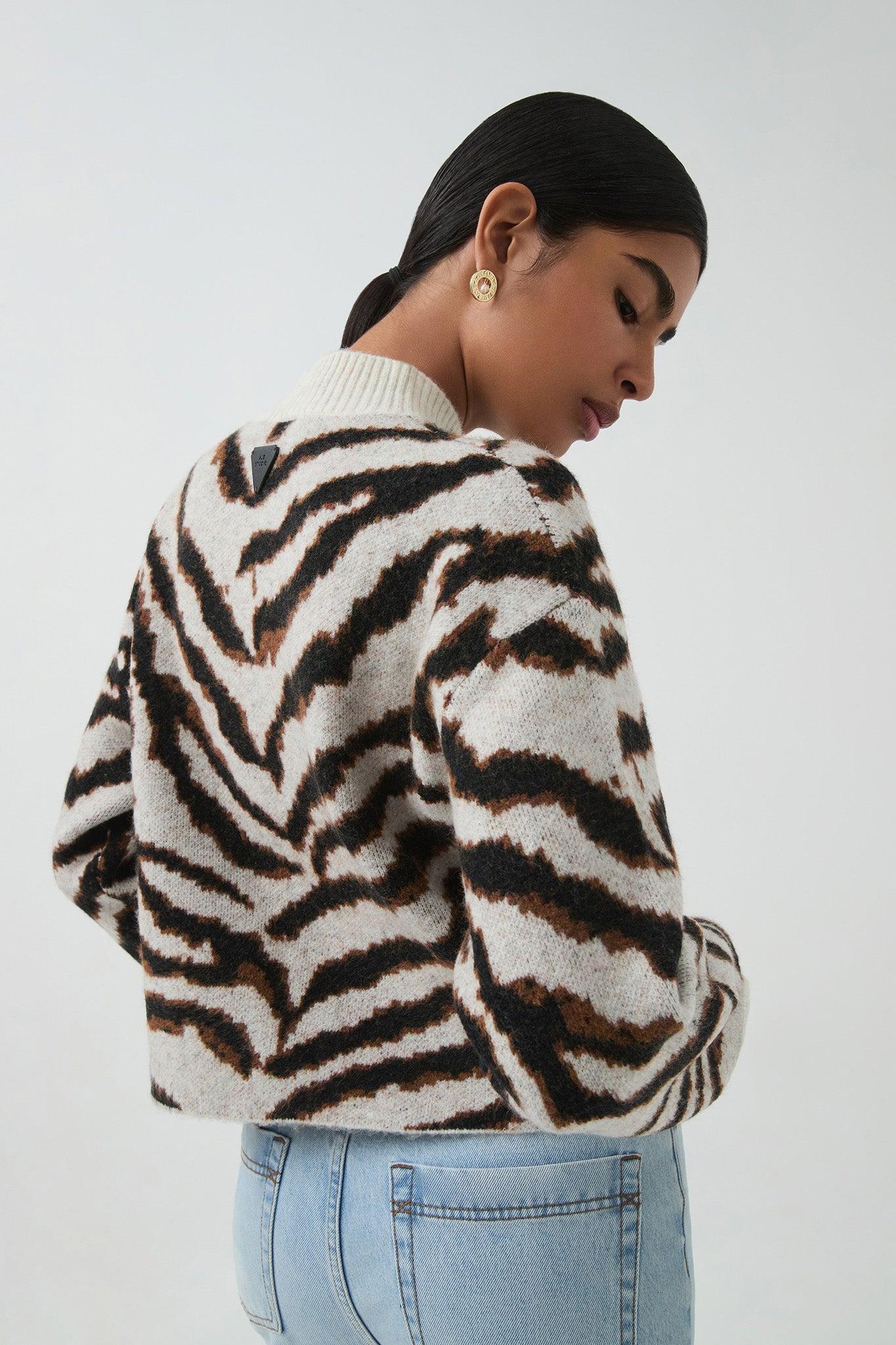 Lennox Jacquard Sweater Product Image