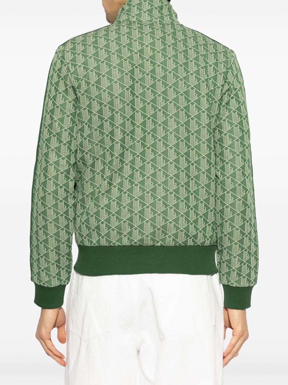 monogram-pattern sweatshirt  Product Image