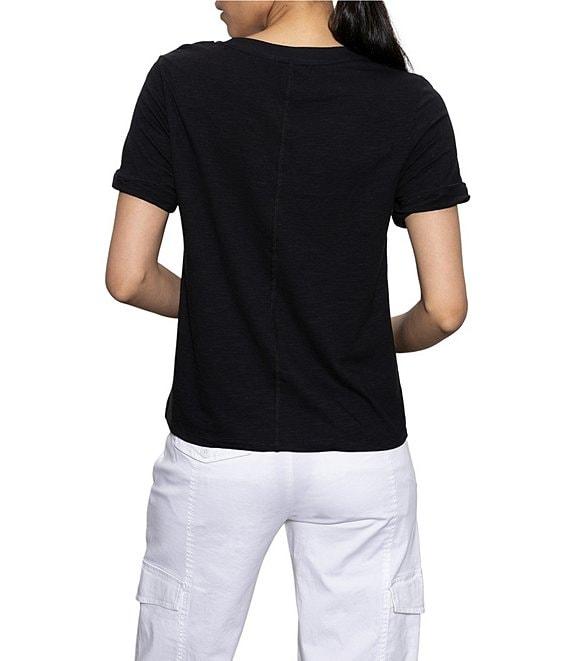 Sanctuary Perfect Tee Crew Neck Short Sleeve Remix Top Product Image