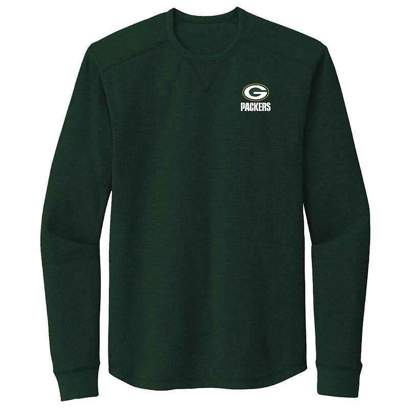 Men's Dunbrooke Green Green Bay Packers Cavalier Long Sleeve T-Shirt,  Product Image
