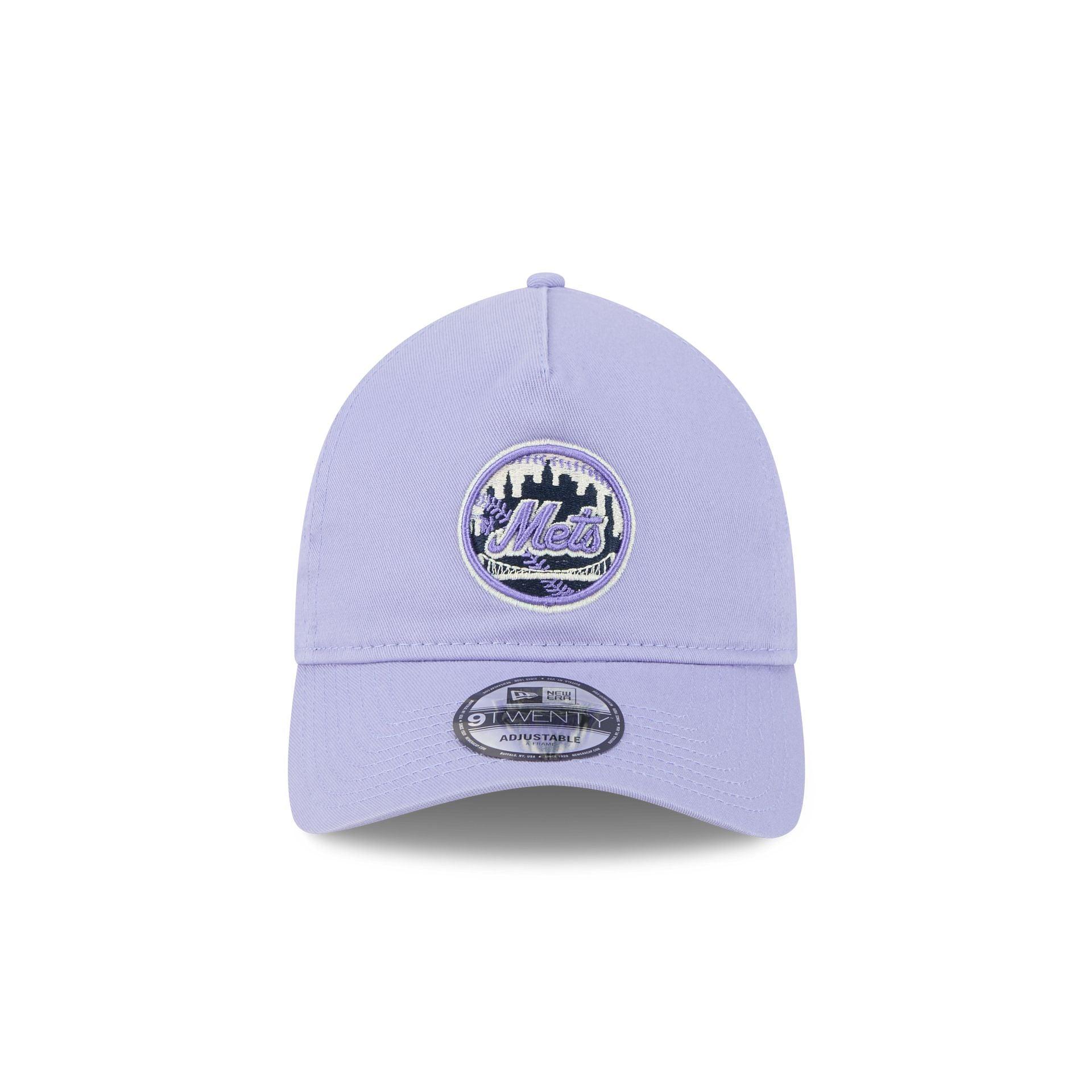 New York Mets Lavender 9TWENTY A-Frame Adjustable Hat Male Product Image