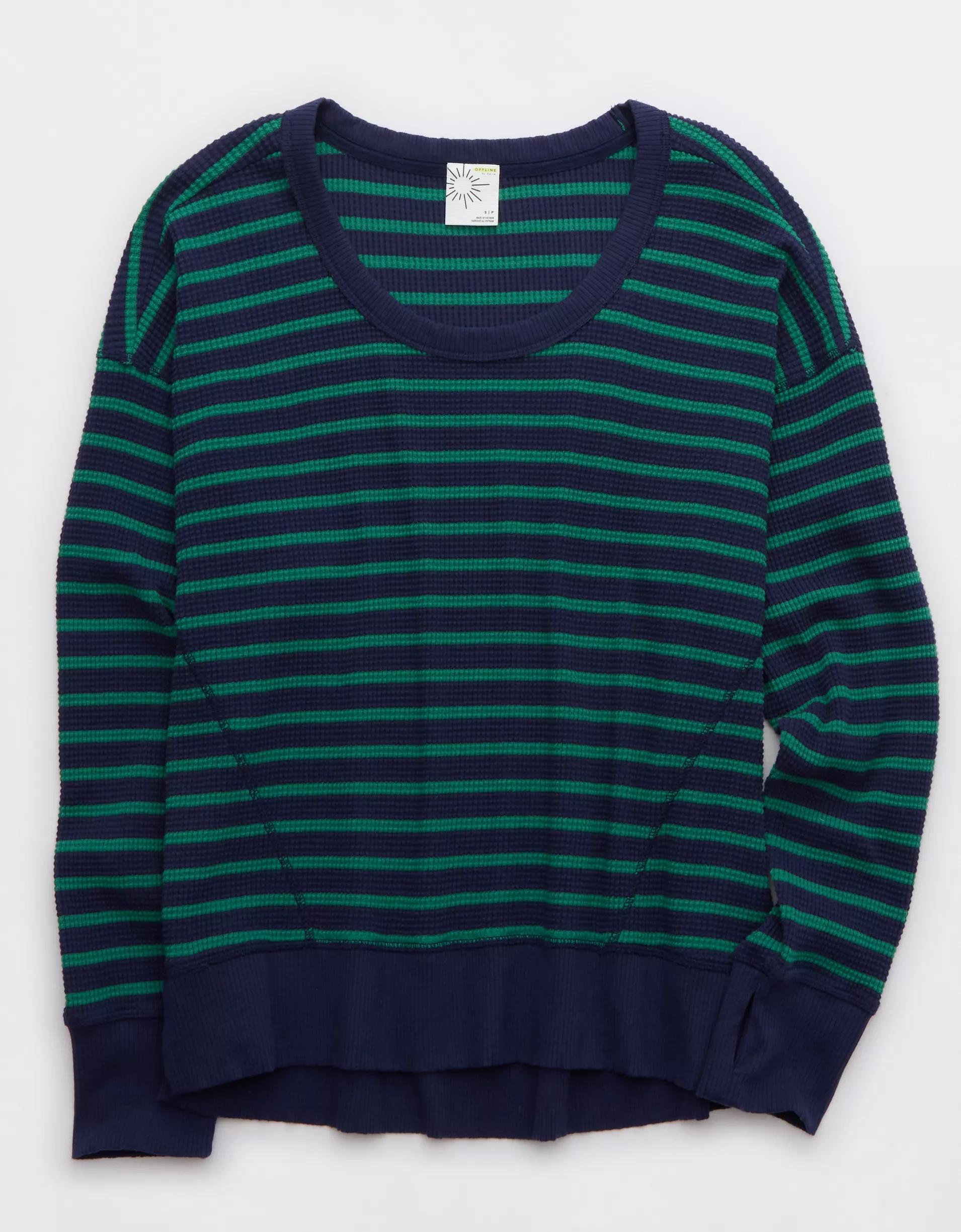 OFFLINE By Aerie Wow! Waffle T-Shirt Product Image