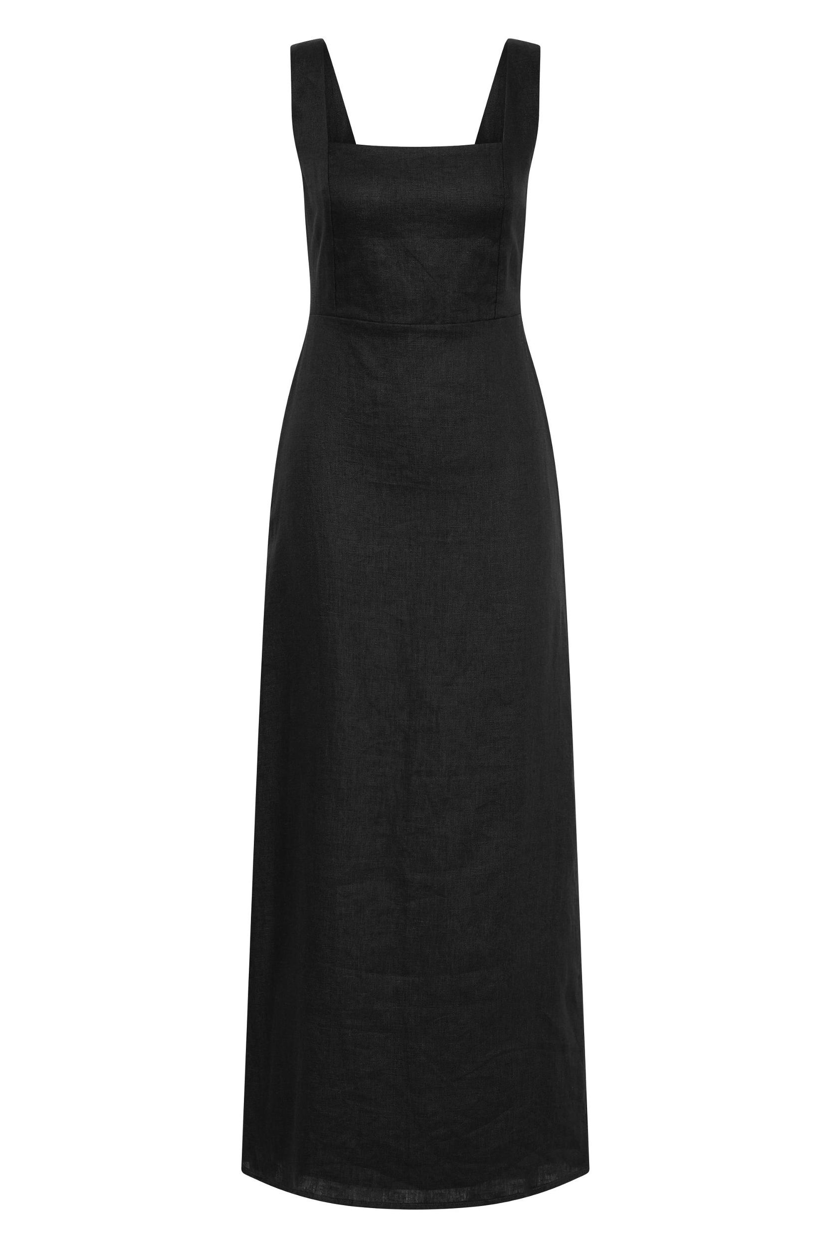 Lais Midi Dress Black - Final Sale Product Image