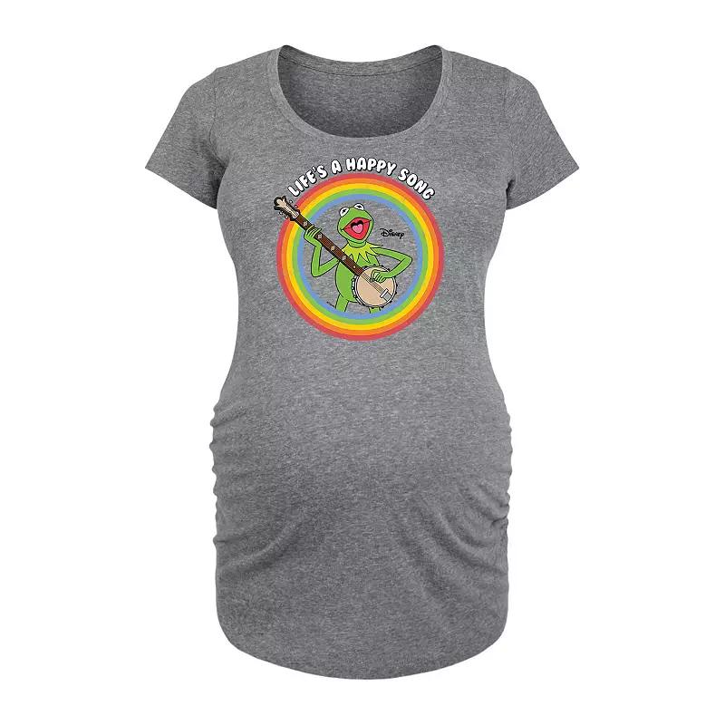 Disney's The Muppets Maternity Life's A Happy Song Graphic Tee, Women's,  Product Image