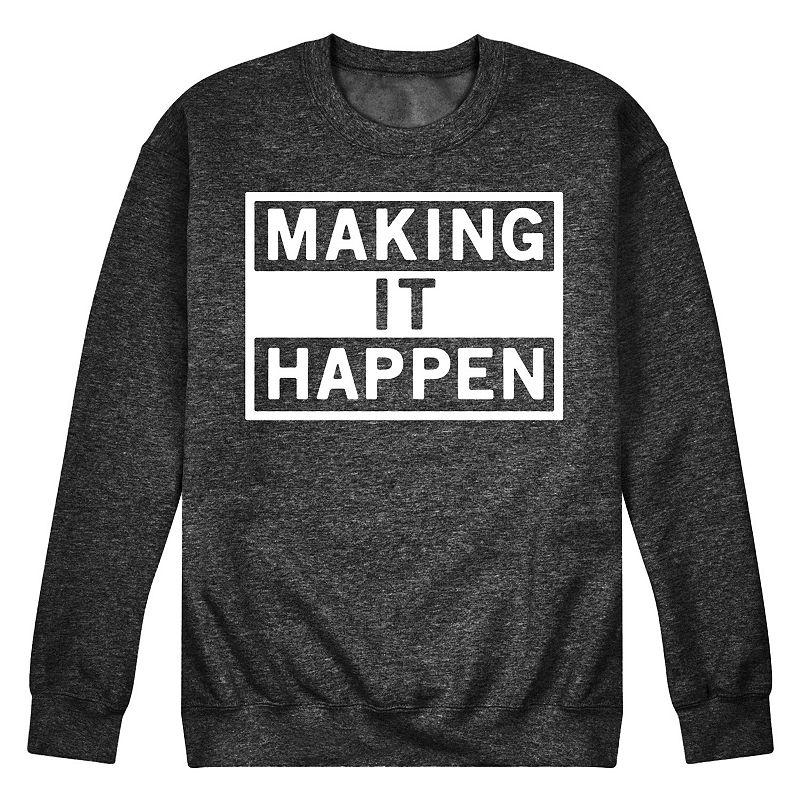 Men's Make It Happen Fleece Sweatshirt,  Product Image