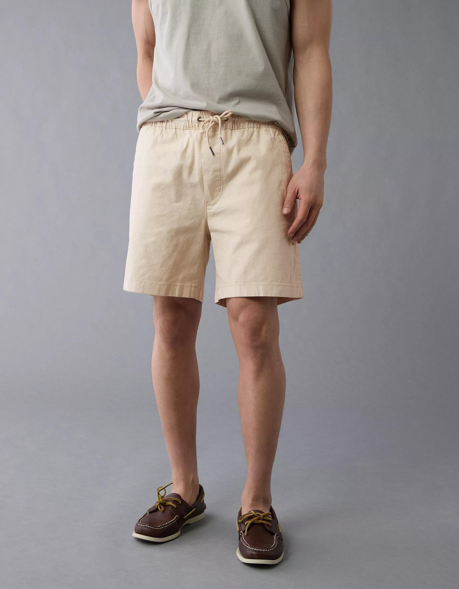 AE 7" Flex Linen-Blend Trekker Short Product Image