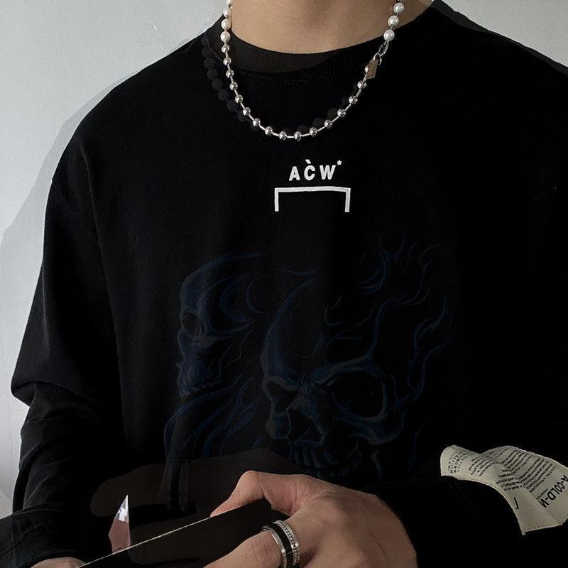 HALF PEARL NECKLACE Product Image