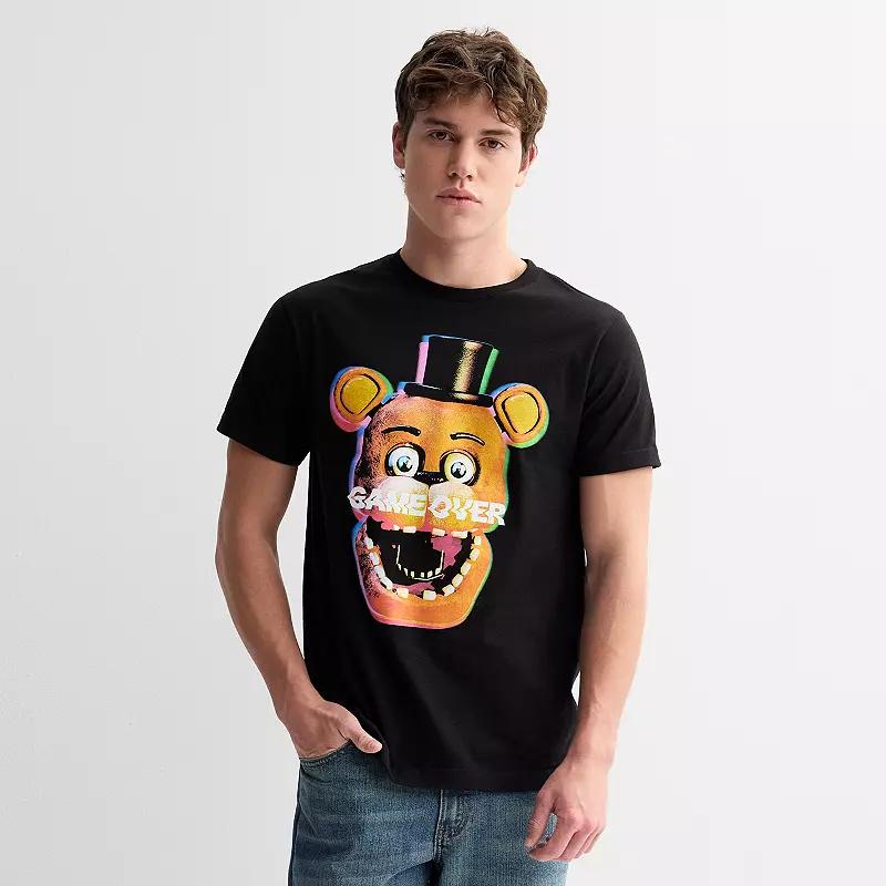 Men's Five Nights At Freddy's Game Over Crewneck Graphic Tee,  Product Image