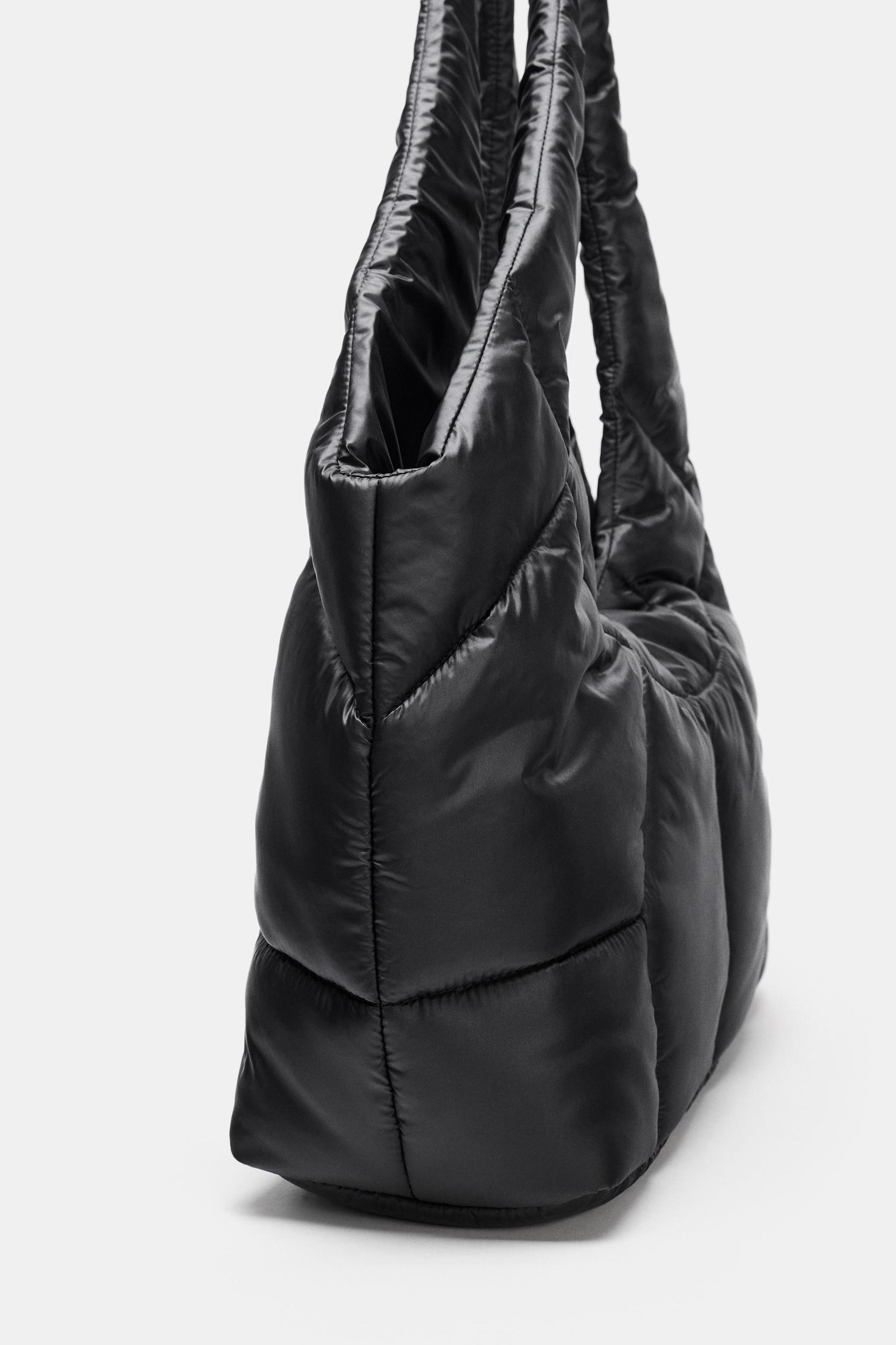 QUILTED EFFECT SHOPPER BAG Product Image