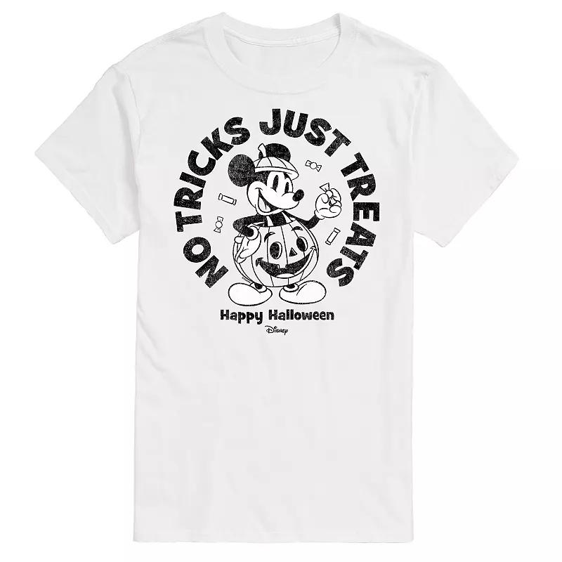 Disney's Mickey Mouse Men's No Tricks Just Treats Graphic Tee,  Product Image