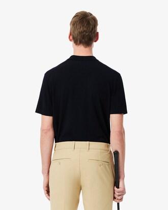 Short Sleeved Polo Collar Golf Sweater Product Image