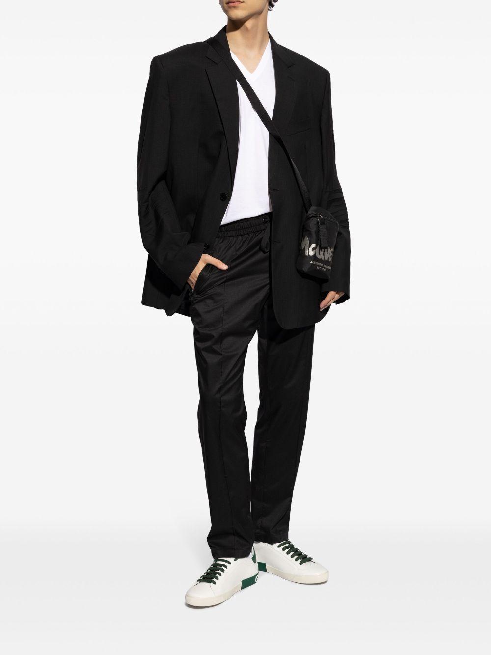 Portofino leather lace-up sneakers Product Image